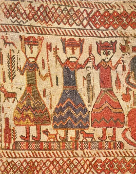 Один, Тор и Фрейр. Гобелен XII века