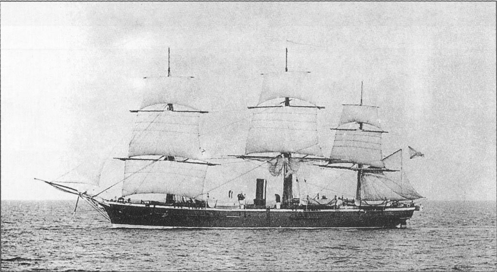 1870, 27 октября (8 ноября) - Парусно-винтовой корвет «Витязь» под командой капитана 2 ранга П.Н. Назимова вышел из Кронштадта в Новую Гвинею.