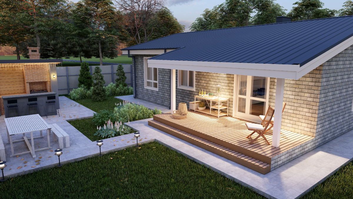 Проект архитектора, который сильно заморочен и расставляет мебель, хотя это не входит в его обязанности