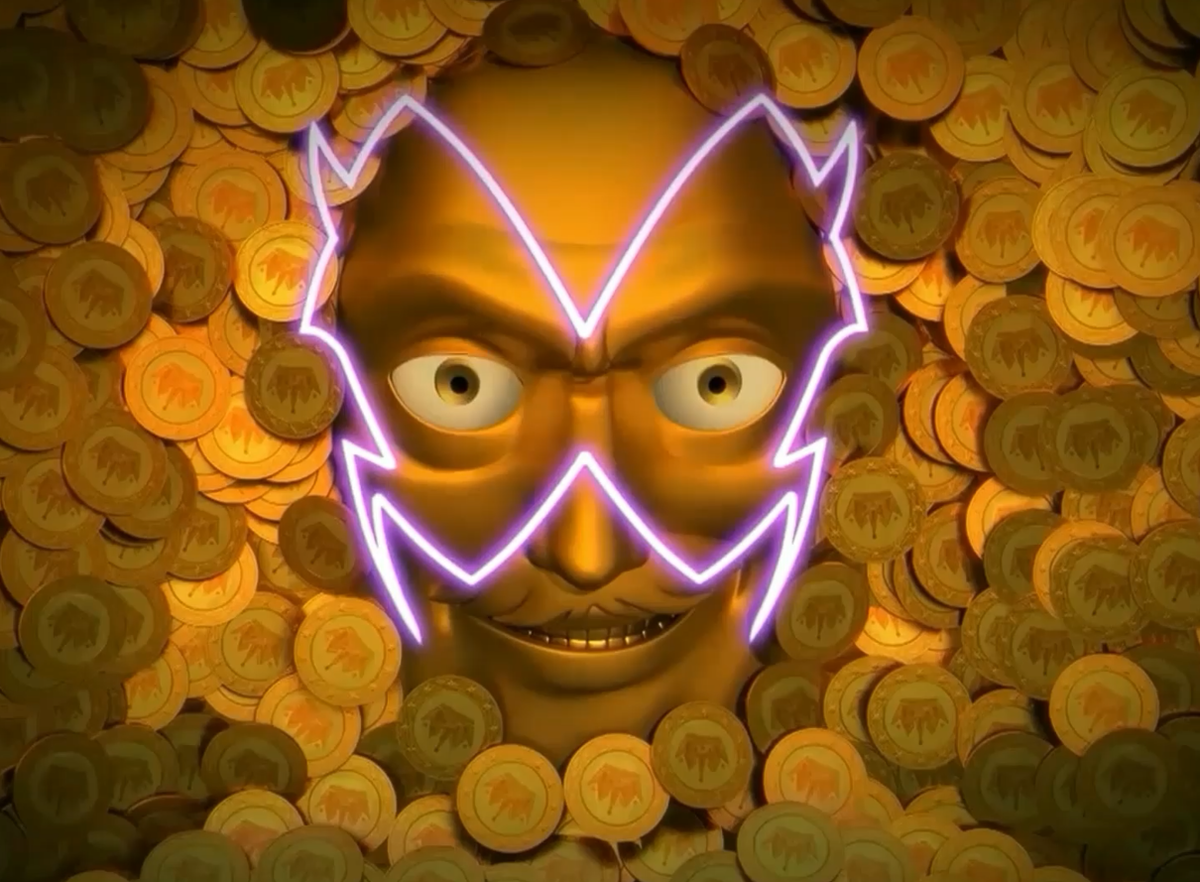 Большой сейф и внутри спрятан Боб-Рот