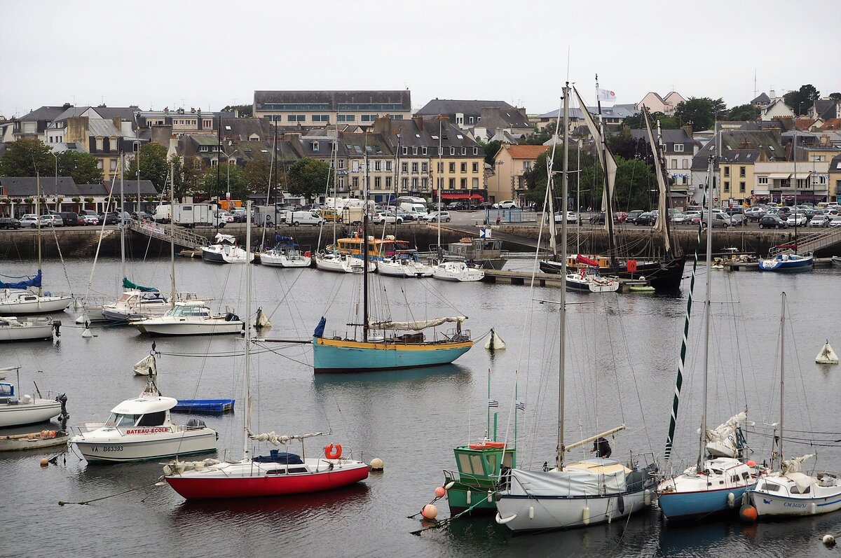 Фото автора. Конкарно, Бретань. Здесь живут загадочные бретонцы