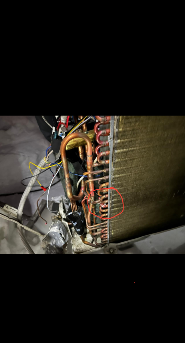 Датчик на "калаче". Этап установки "зимника".