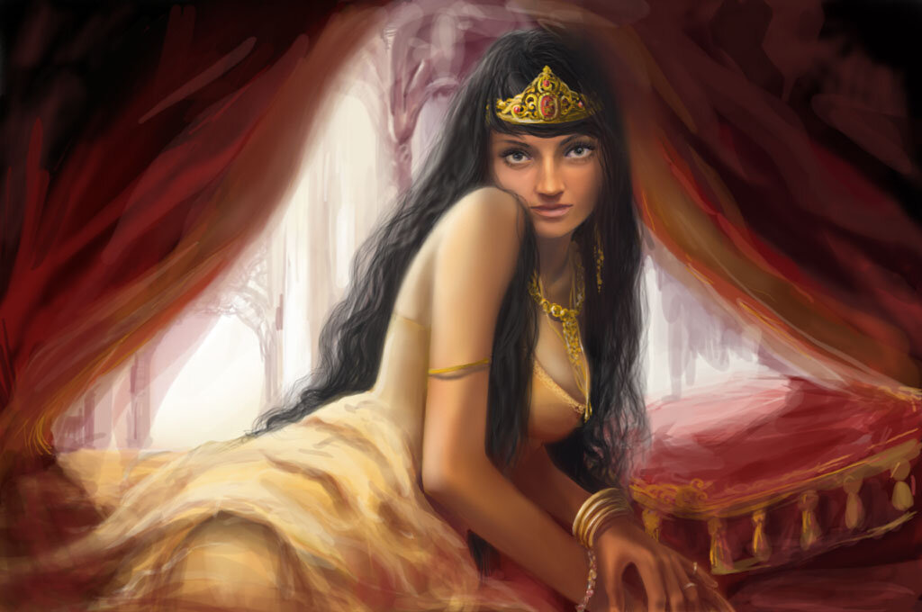 Картина шамаханская царица