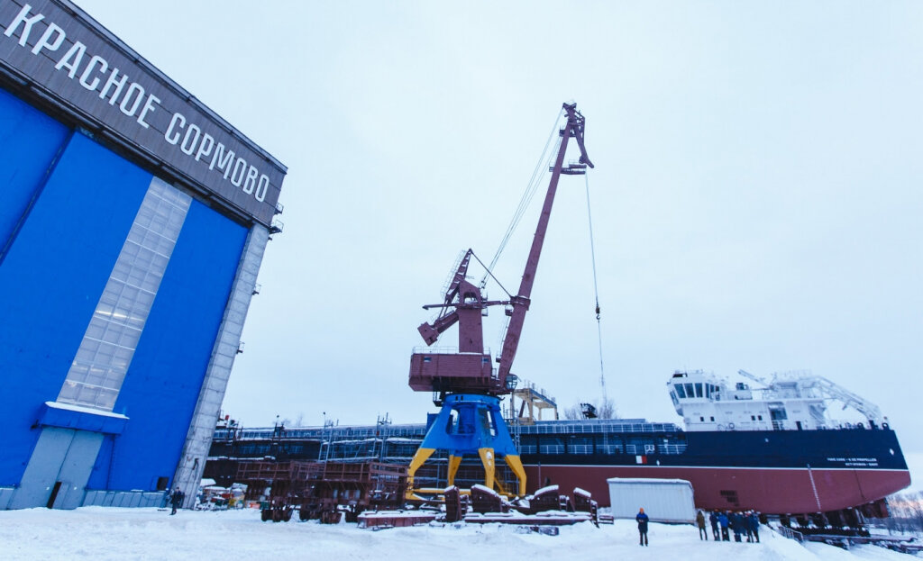 Строительство сухогрузов RSD 59 на "Красном Сормово" продолжается / Фото: ОСК