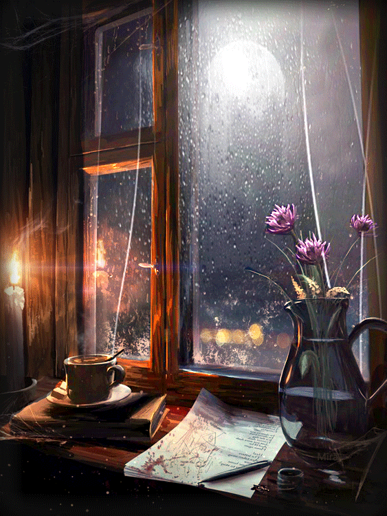 Дождь за окном уют в доме