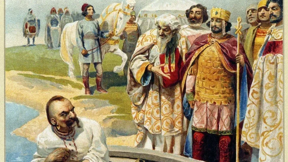 Иоанн Цимисхий и Святослав 