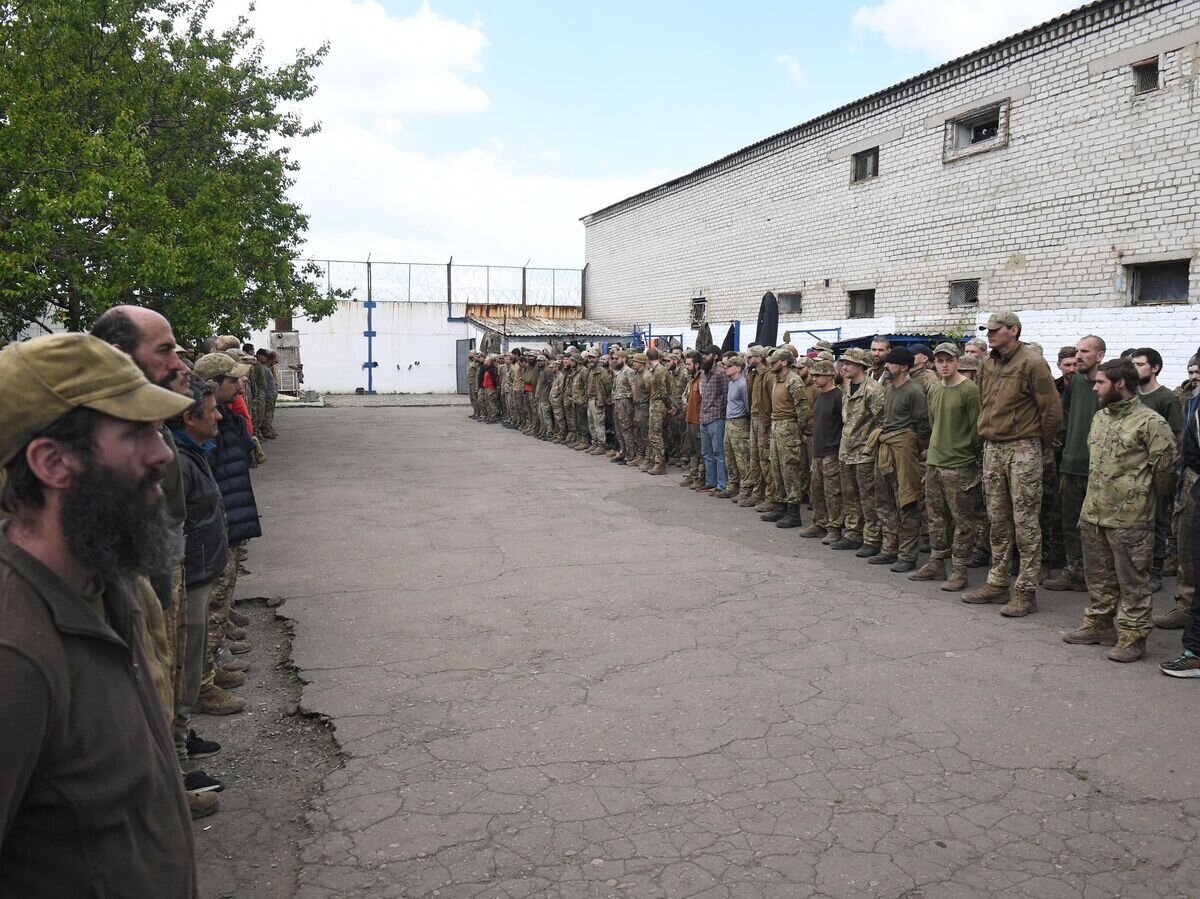 где находятся украинские военнопленные