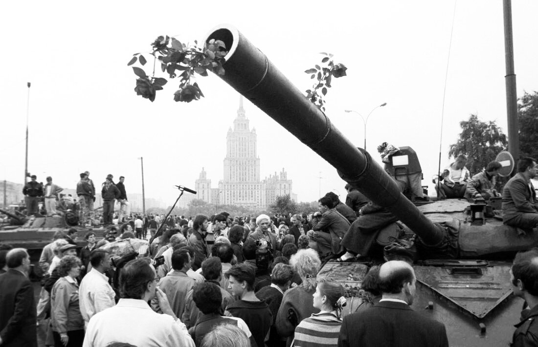 Конец августа 1991 года в Москве