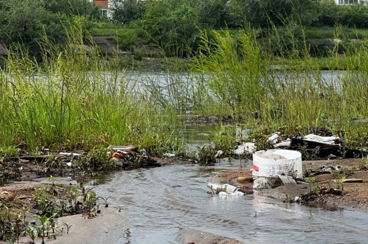    Приусадебные участки подтопило из-за дождей в районе Забайкалья