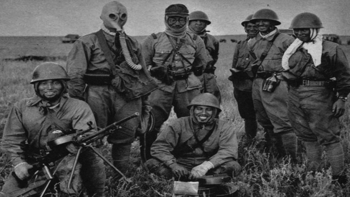 Японские солдаты во время боев на р. Халхин Гол. Фото: waralbum.ru
