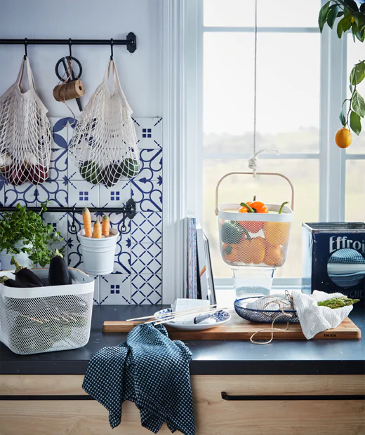 КУНГСФОРС Сетчатая сумка, 2 шт., неокрашенный
399.–