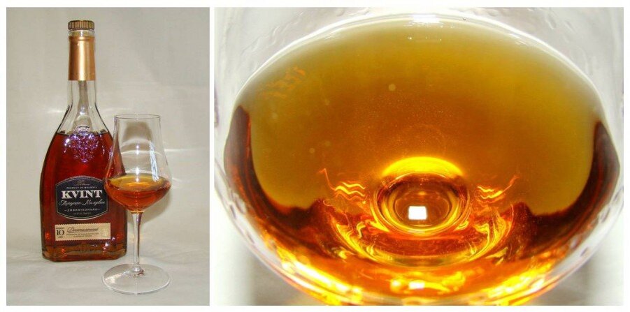 Молдавский коньяк «KVINT Традиции Молдавии 10 лет»