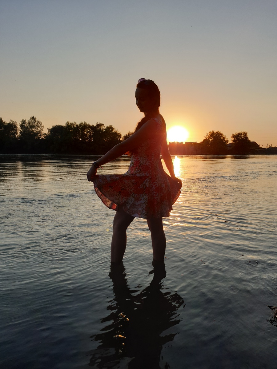 река Кубань, город Краснодар