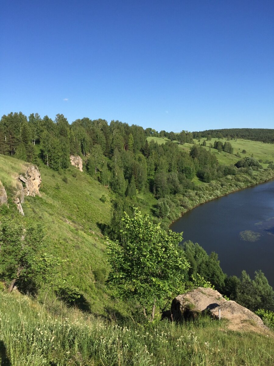 Живописные берега реки Немда. (Кировская область) 