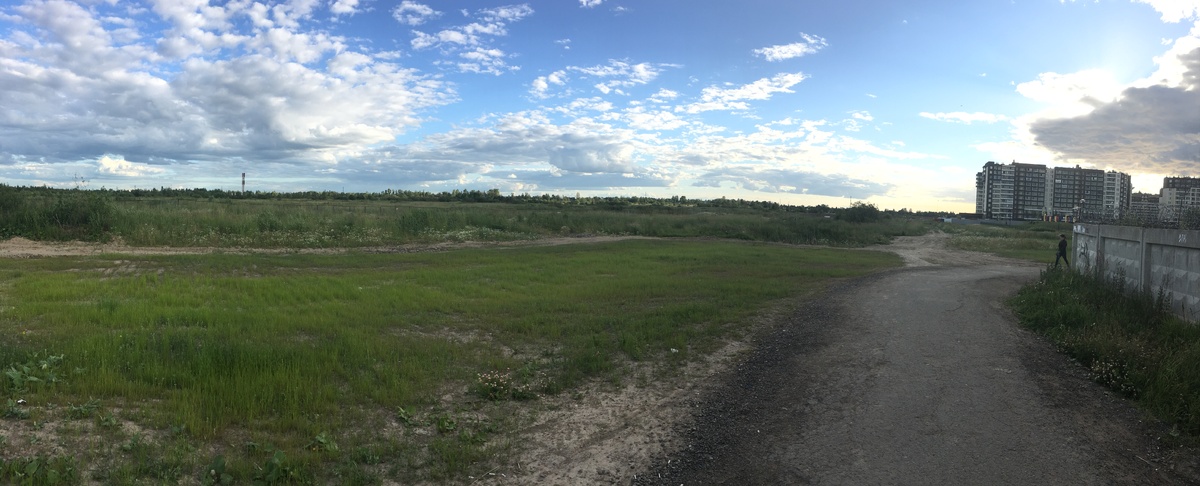 Фото из личного архива. Моя дорога домой летом  и...