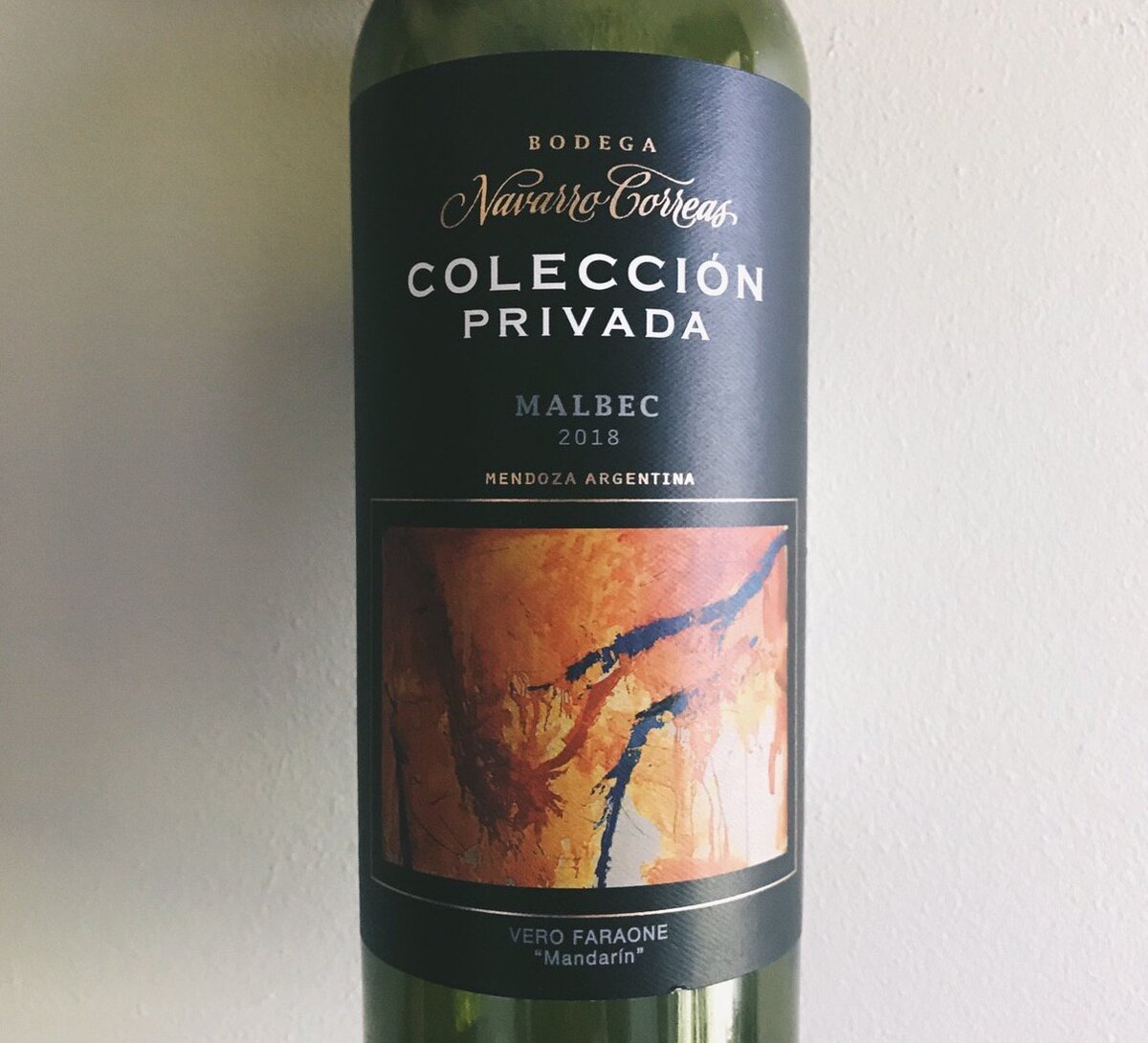 Наварро Корреас, "Колексьон Привада" Мальбек, 2018