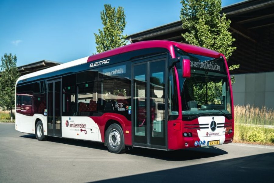 Новый сочлененный электробус eCitaro G отправят в полевые испытания