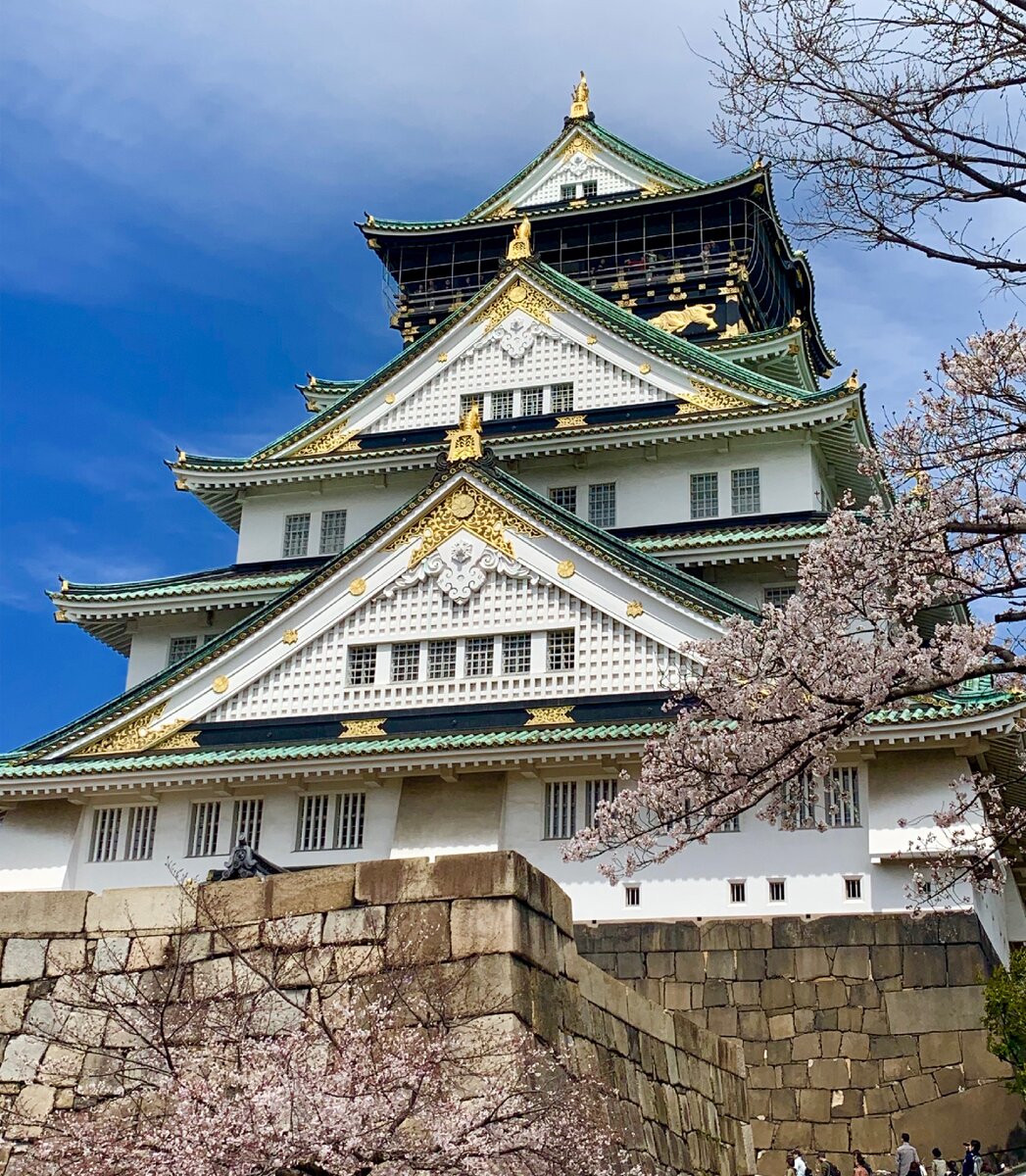 Замок в Осаке