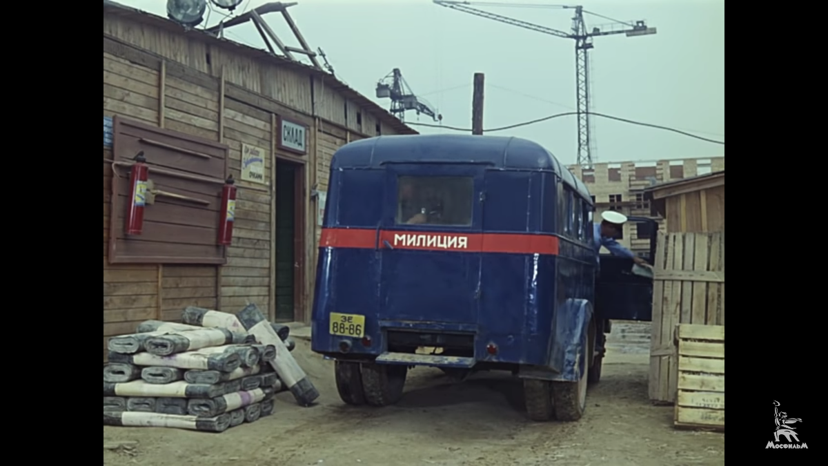 Машина была примерно как в этом фильме