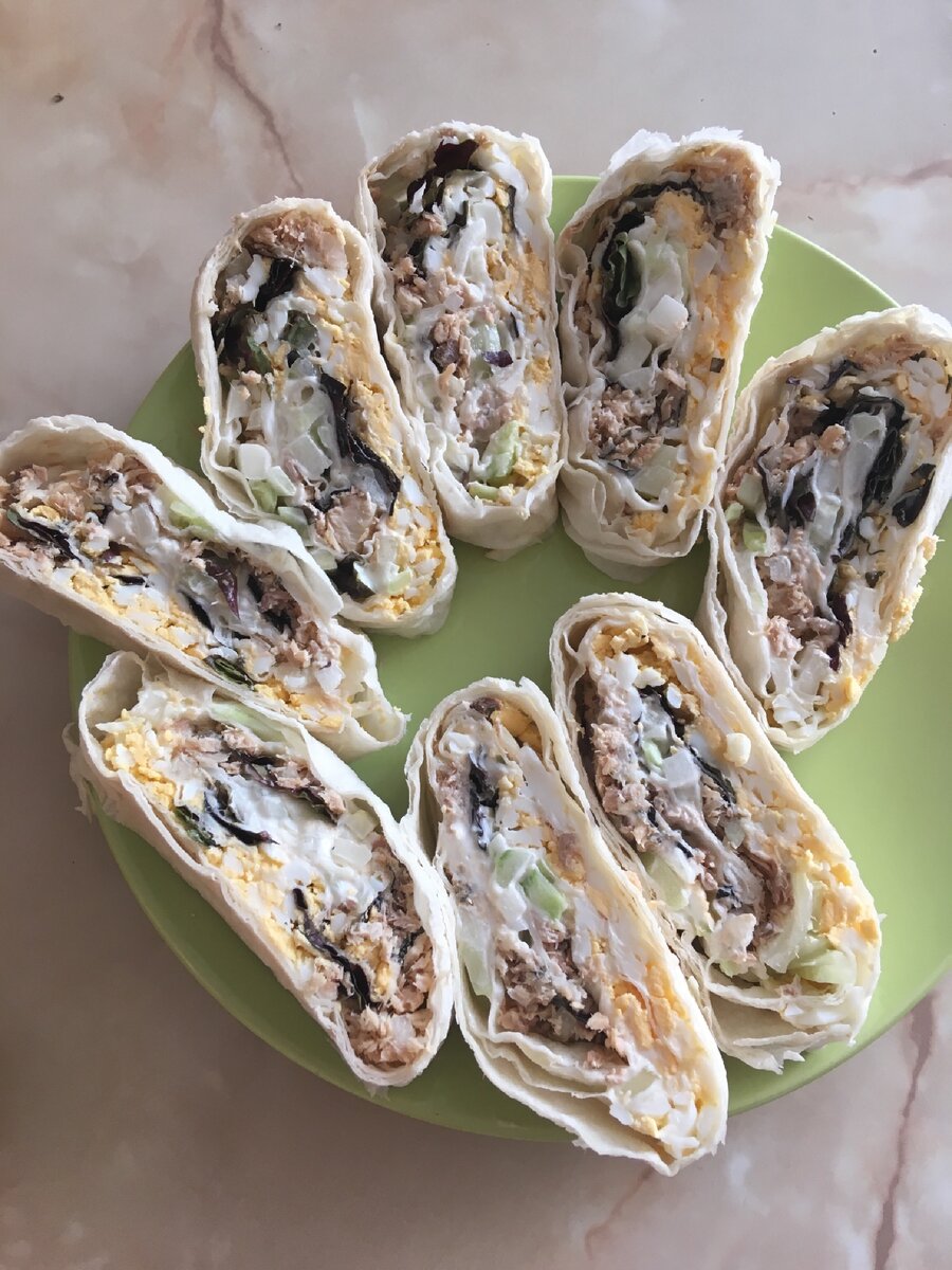 Рулет с рыбой