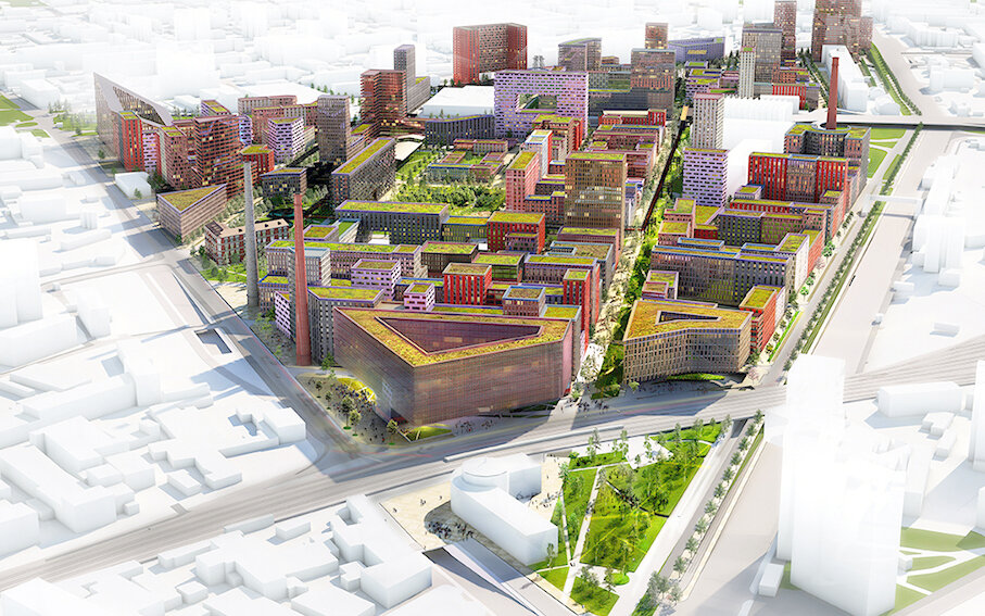 The concept of the " Sickle and hammer" project