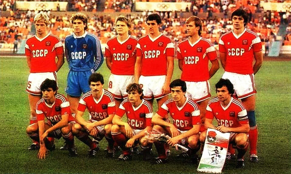 Футбол СССР Бразилия 1988