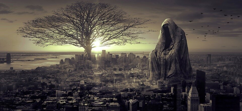 https://pixabay.com/illustrations/fantasy-city-tree-sculpture-gloomy-3378426/