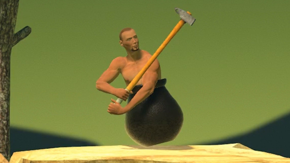 Чел в котле с кувалдой. Getting over it with Bennett Foddy. Get over it игра. Getting over it with Bennett Foddy игра. Мужик в котле с кувалдой.