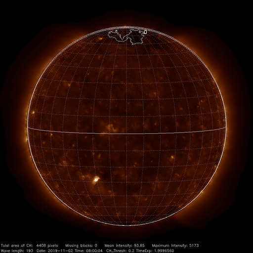 Солнце  УФ излучении (193 анстрема. прибор AIA,  SDO)  