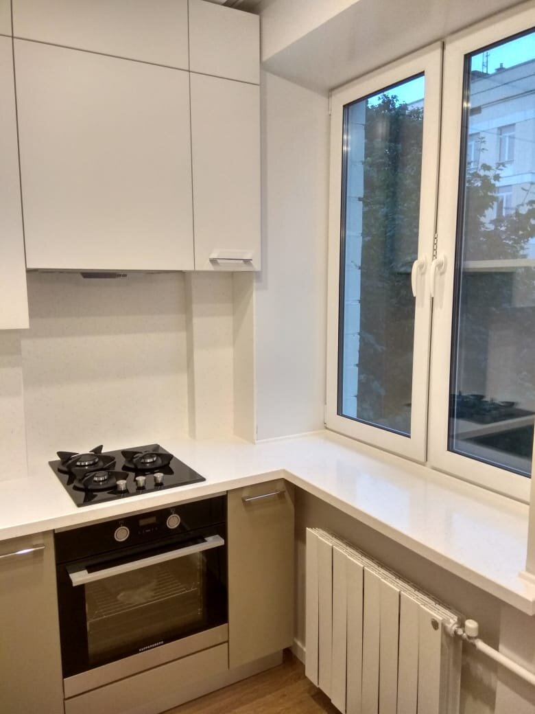 Фасады МДФ 22 мм. +6 слоев ЛКМ. Корпус ЛДСП EGGER стандарта качества Е1.