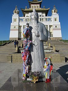 Калмыкия, Элиста. Храм Будды Шакьямуни.