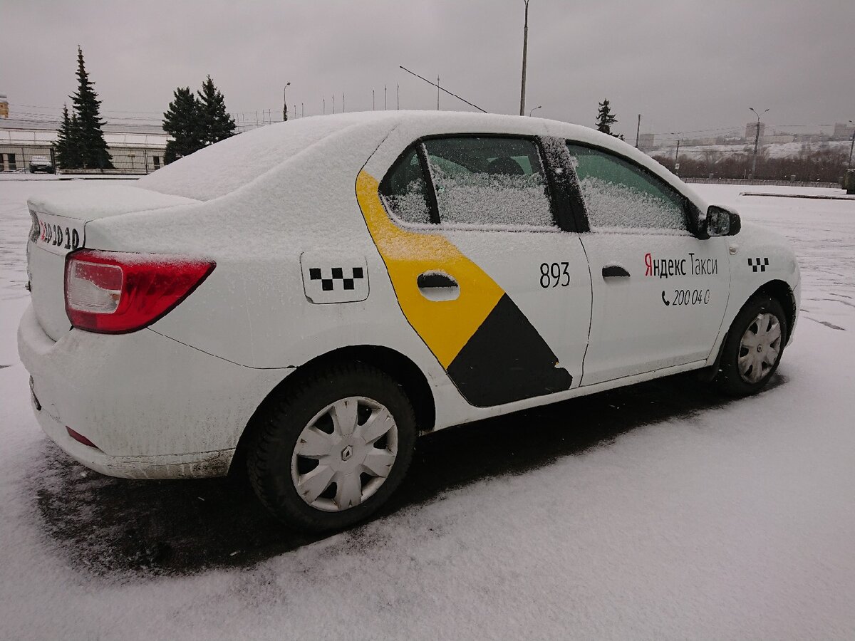 Типичное авто для работы в такси