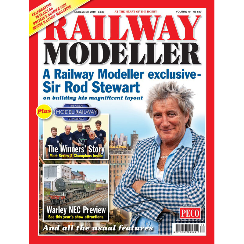 Род Стюарт создал грандиозный железнодорожный макет