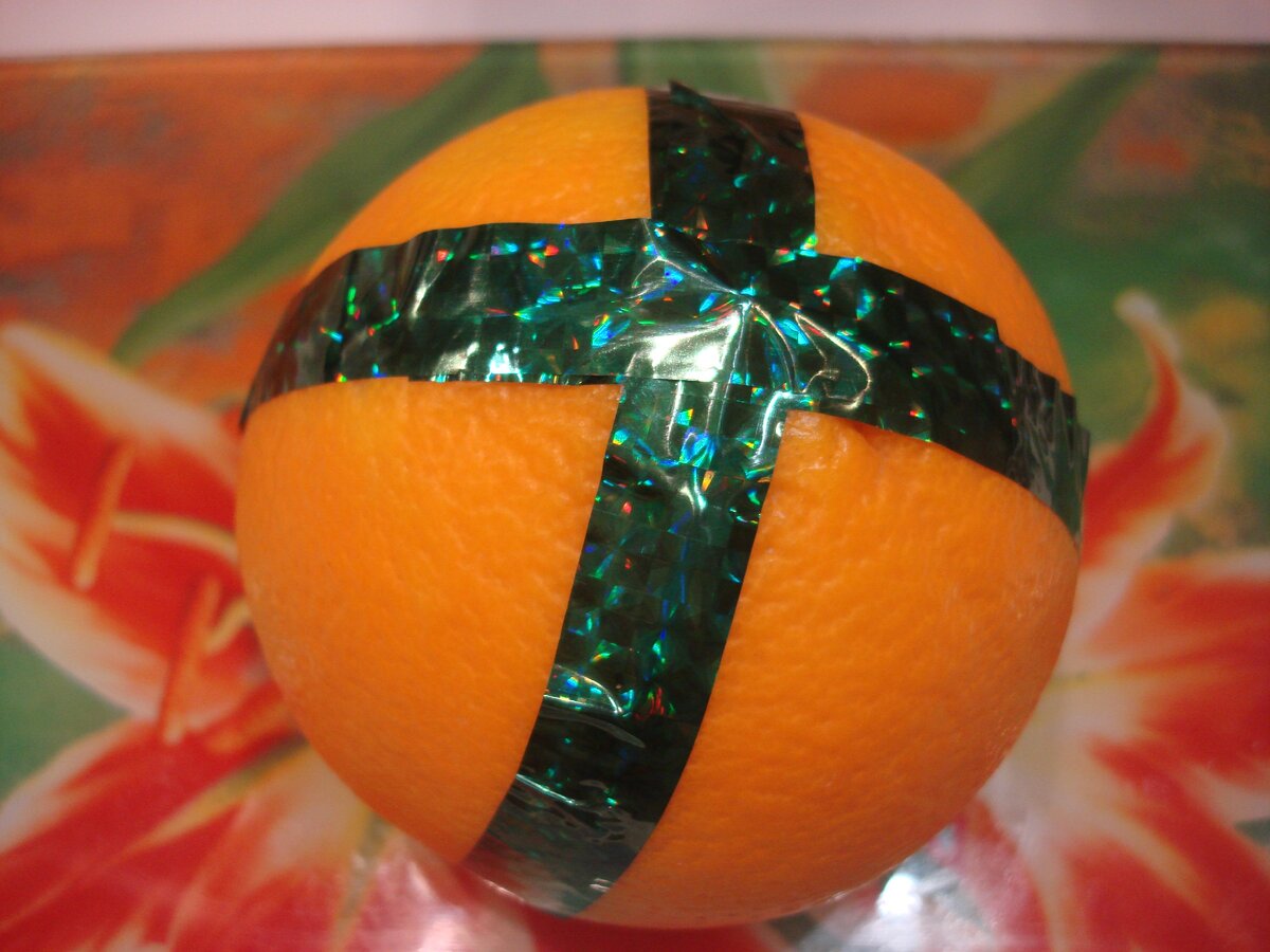 Фото сделано автором (обмотала лентой)