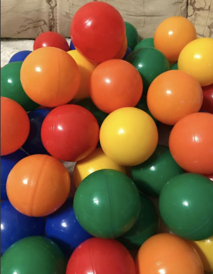 Шарики для сухого бассейна.