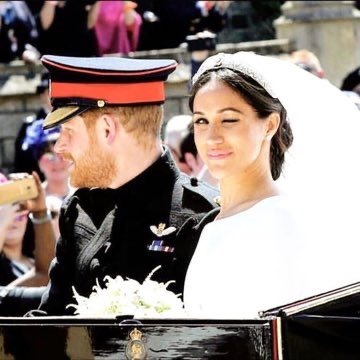 Кадр со свадьбы принца Гарри и Меган. Фото: GettyImages