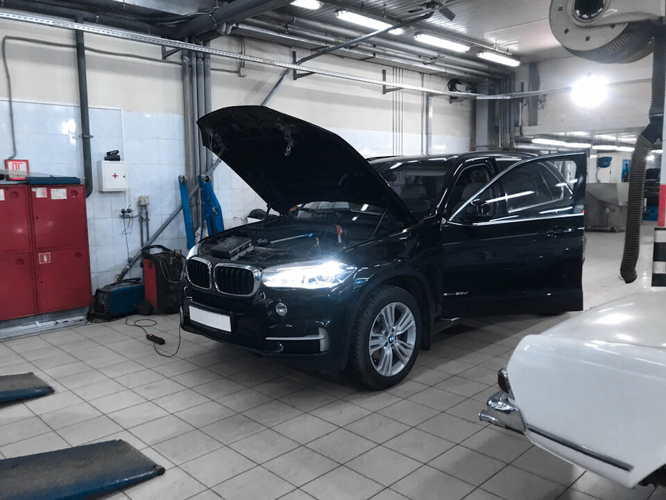 Полный размерBMW X5 30D 3.0 F15 STAGE 1 — 320 лс / 680 нм