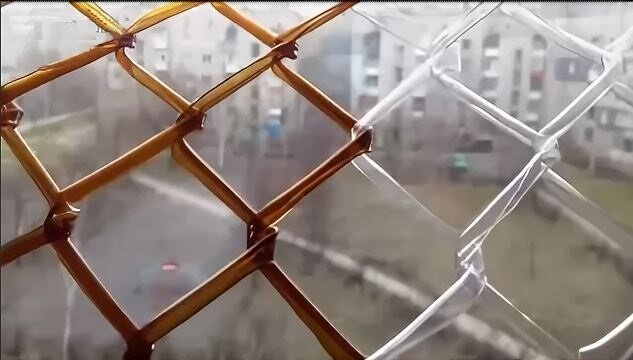 Весёлая такая сетка получается