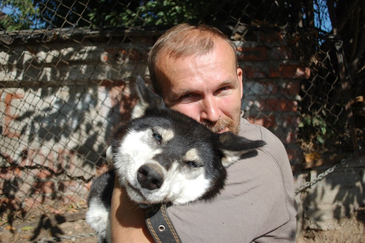 Николай Рудаков на базе в Гущино