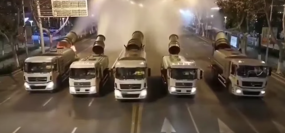 Подобные мероприятия не имели пока места при борьбе с вирусами, это при биологическом оружии только может быть...