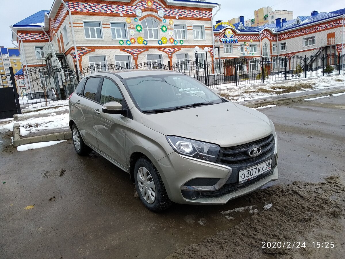 Обычный  x-ray смотрится меньше чем кросс версия, но чувствуется схожая с Cherry Tiggo 4 стилистика.