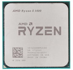   Процессор AMD Ryzen 5 1400 OEM 6 499 *   