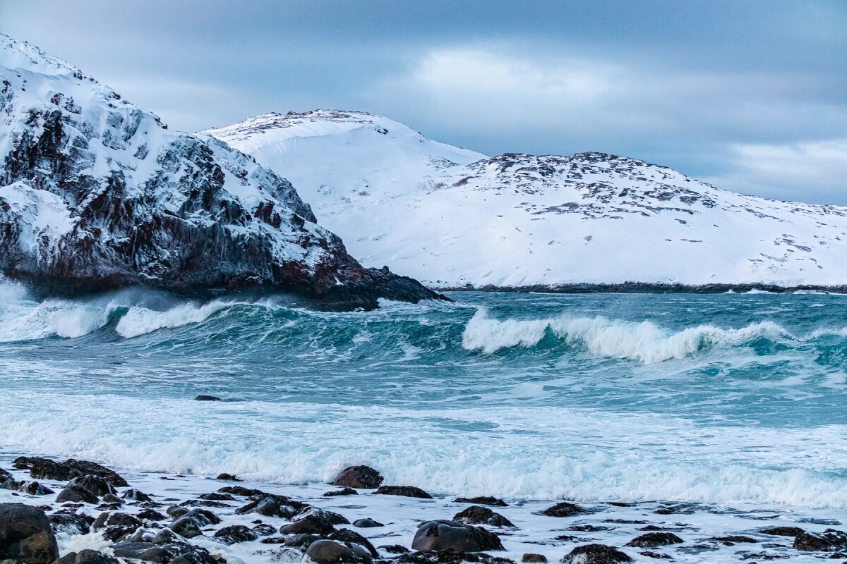Териберка, каменный пляж. Все фото мои!