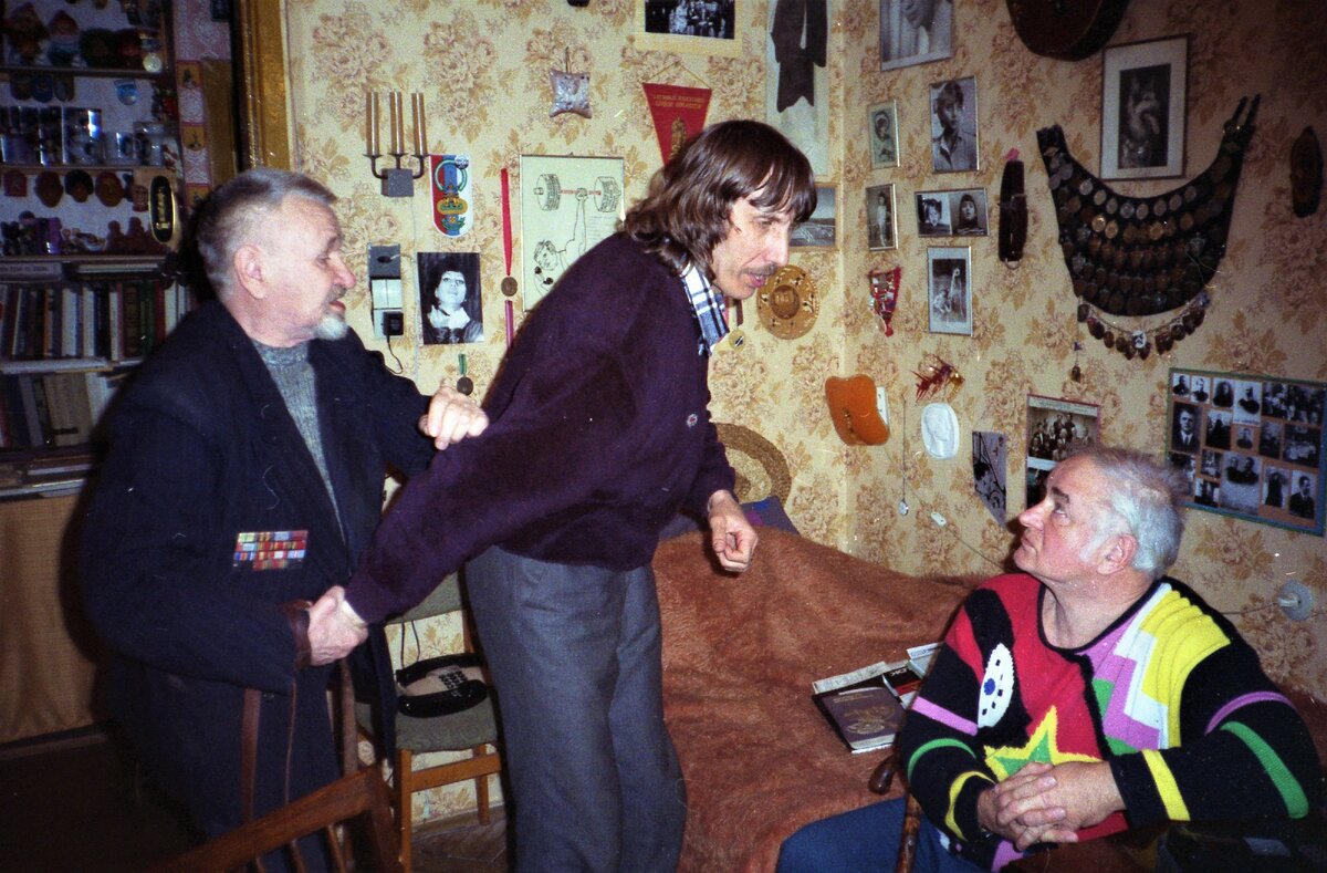 Борис Тимофеев-Голицын, Игорь Сафронов и Евгений Линд. Фото Владимира Желтова