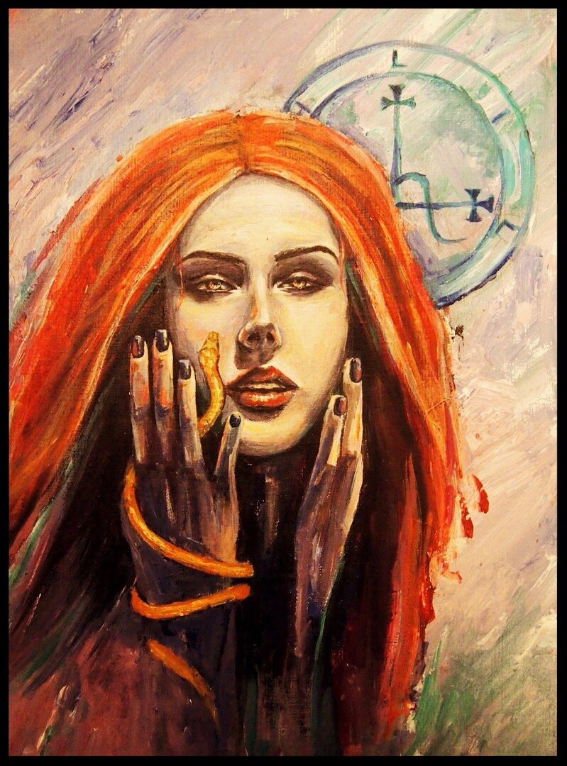 Демоническая икона Лилит. Угадайте, чья