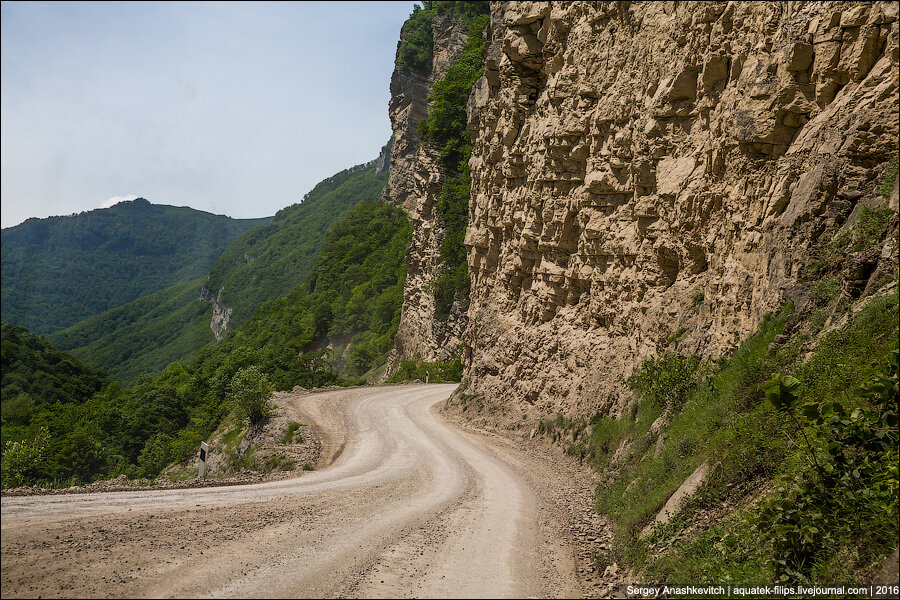 Как выглядят чеченские дороги