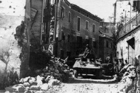 г. Монтези. Провинция Эмилия-Романья. Италия. Апрель 1944 г.