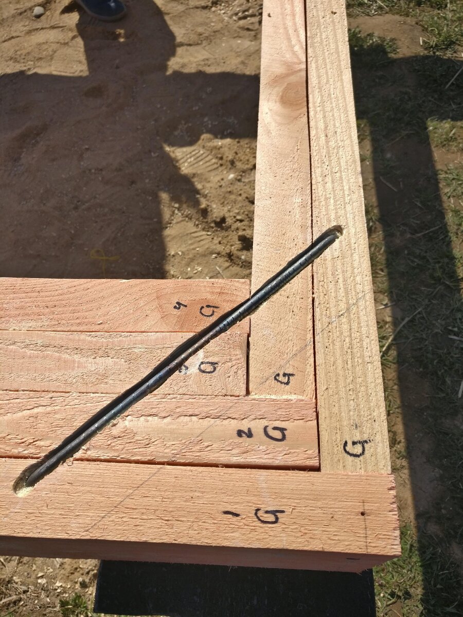 Обвязка свайного фундамента. 