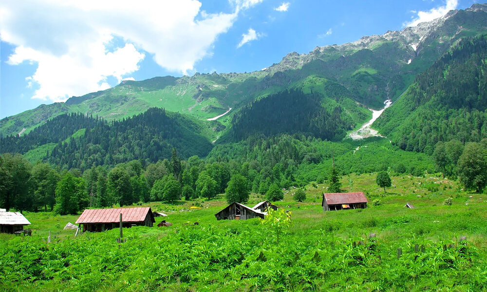 Село Псху Абхазия скит