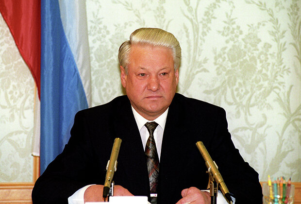 Первый Президент России Б.Н. Ельцин